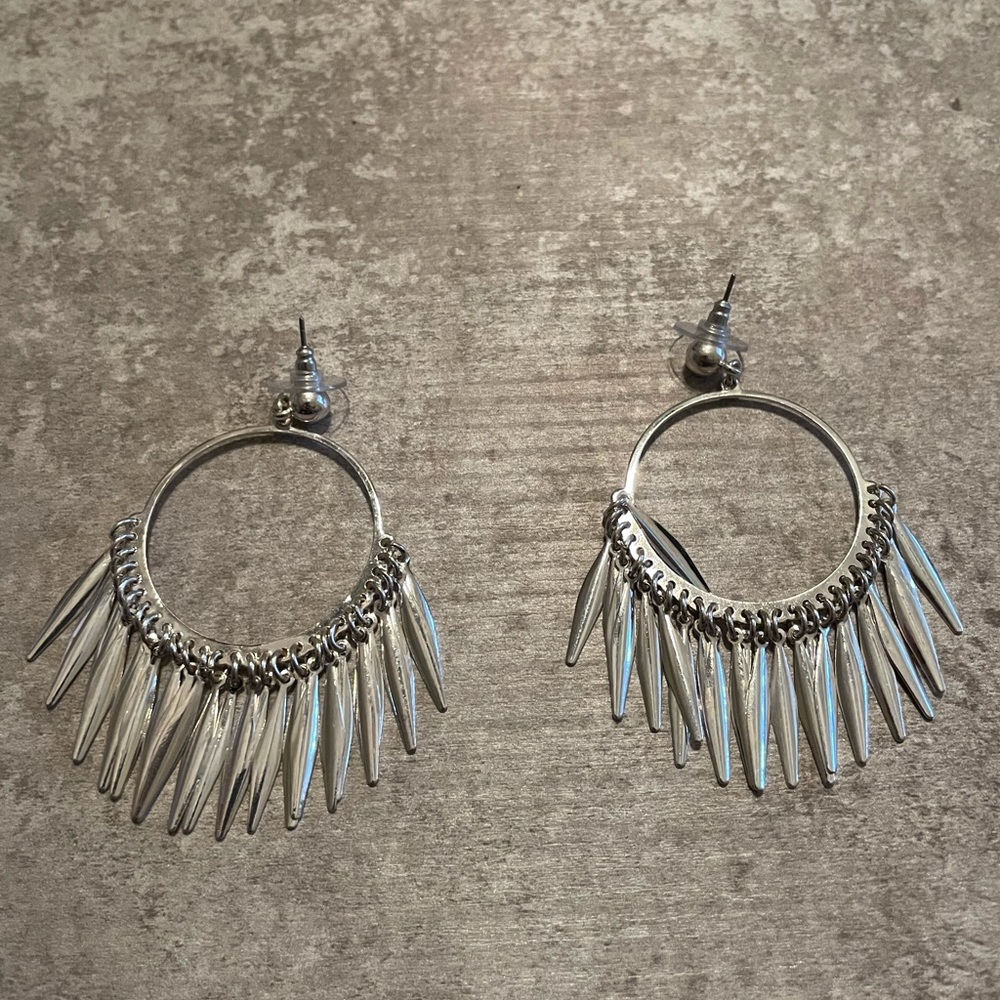 Silver Dangle Earrings
